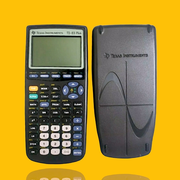 Texas Instrument TI-83 Plus w/cover - Picture 2 of 7